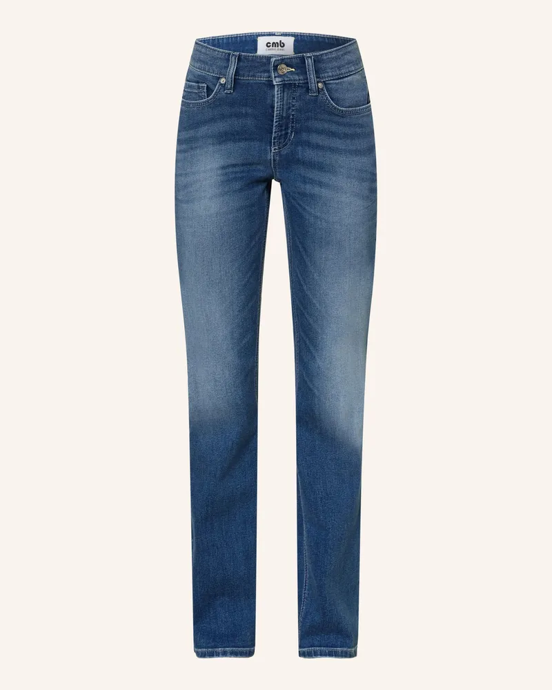Cambio Slim Fit Jeans Piper blau 5191