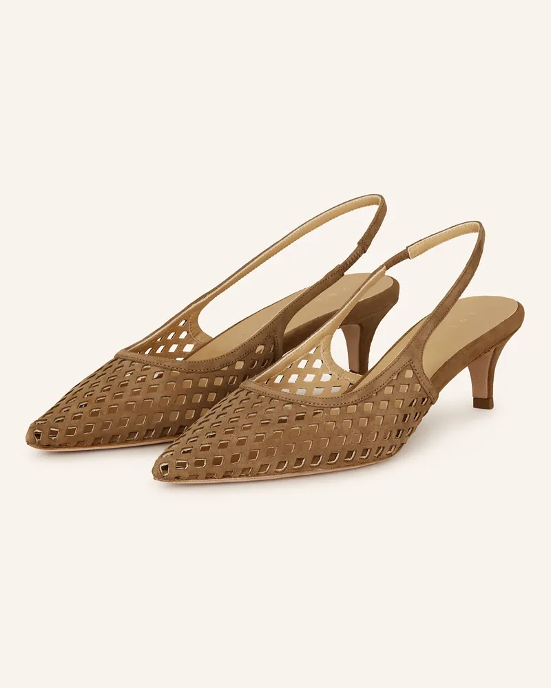 Unützer Slingpumps braun Camel