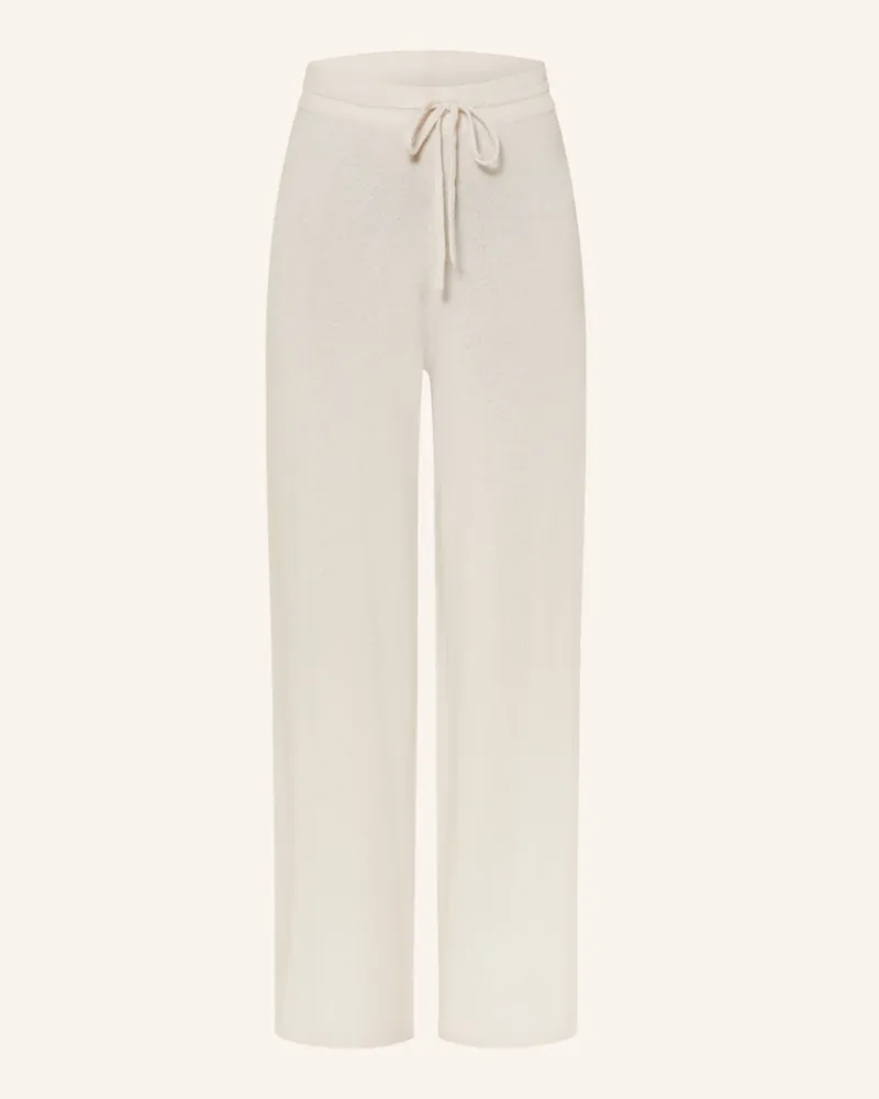 lilienfels Strickhose Mit Cashmere weiss Creme