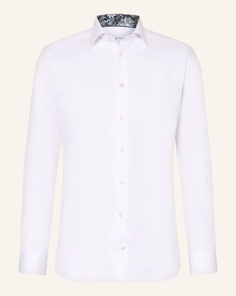 Eton Hemd Slim Fit Weiss