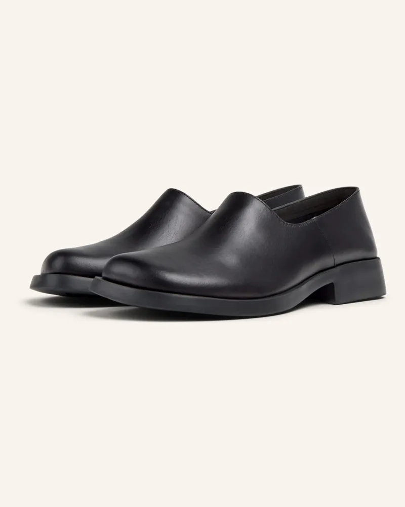Camper Mokassins Donna schwarz Schwarz