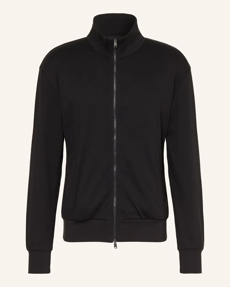 Marc O'Polo Lounge-Sweatjacke schwarz Schwarz