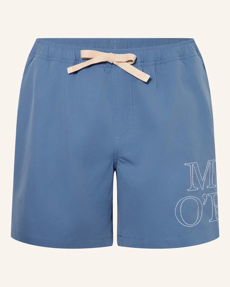 Marc O'Polo Badeshorts blau Blaugrau