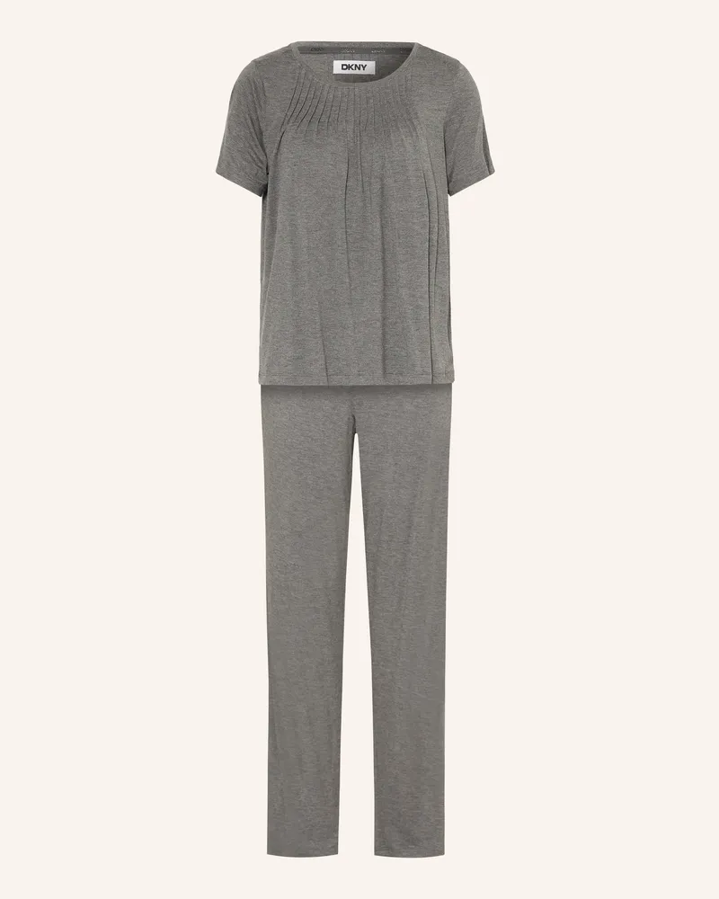 DKNY Schlafanzug Forever Dkny grau Grau