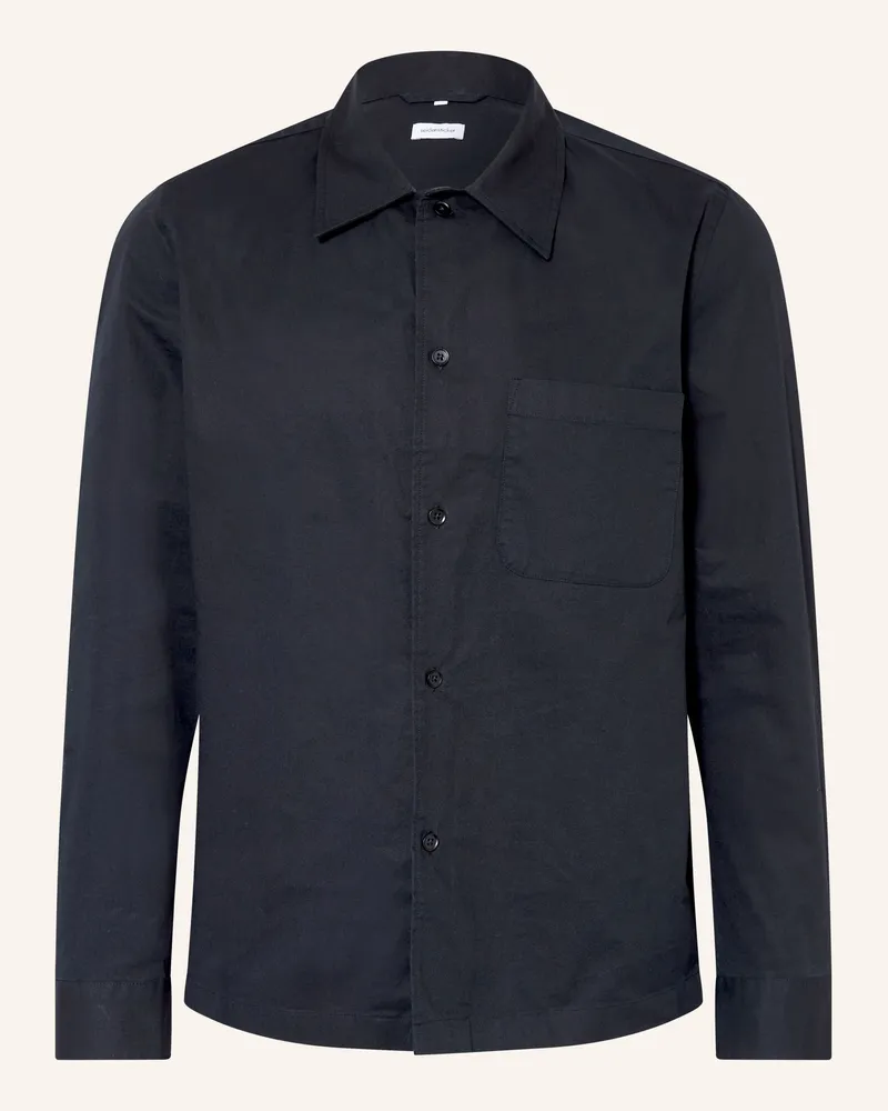 Seidensticker Overshirt blau Dunkelblau