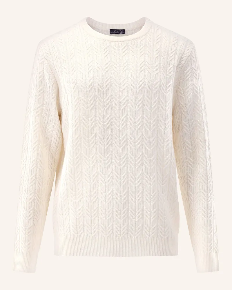 van Laack Pullover Weiss