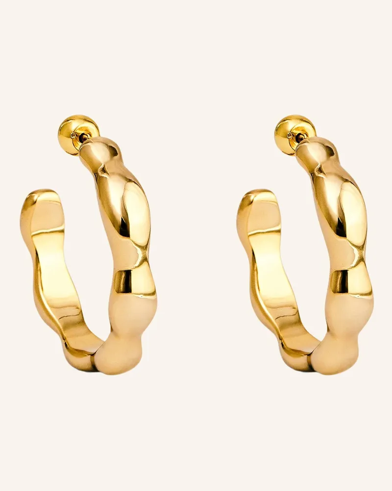 POMPIDOU Creolen Elena Flow Medium By Glambou gold Gold