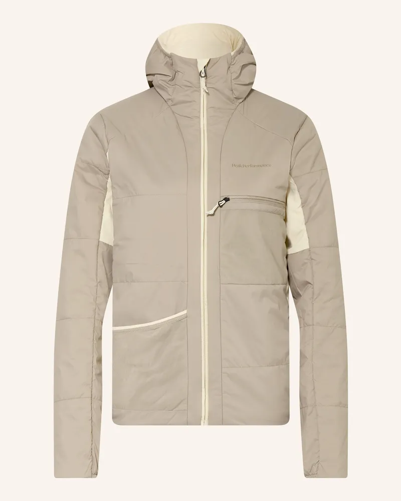 Peak Performance Funktionsjacke Freelight Reversible Zum Wenden beige Beige