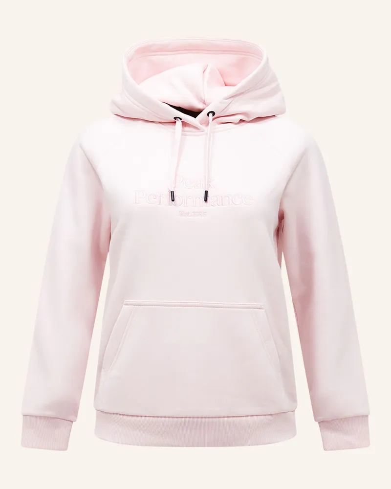 Peak Performance Hoodie rosa Rosa