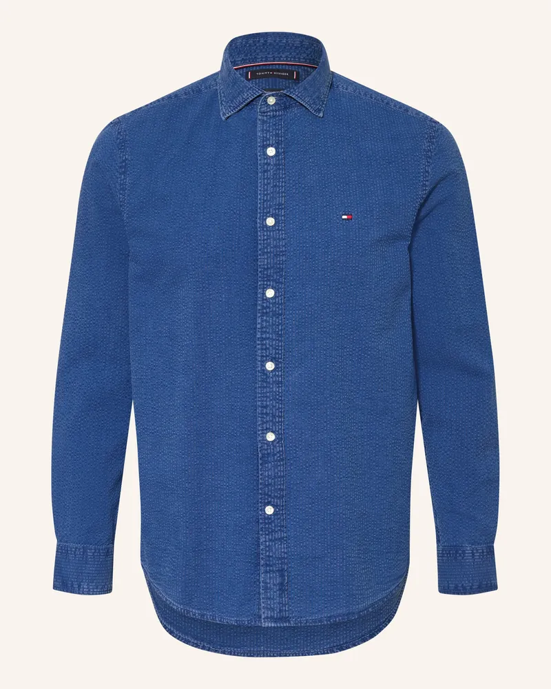 Tommy Hilfiger Hemd Regular Fit Blau