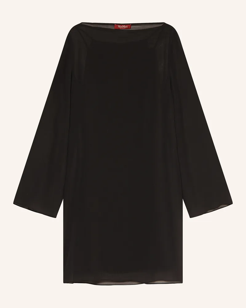 Max Mara Seidenkleid Paggi schwarz Schwarz