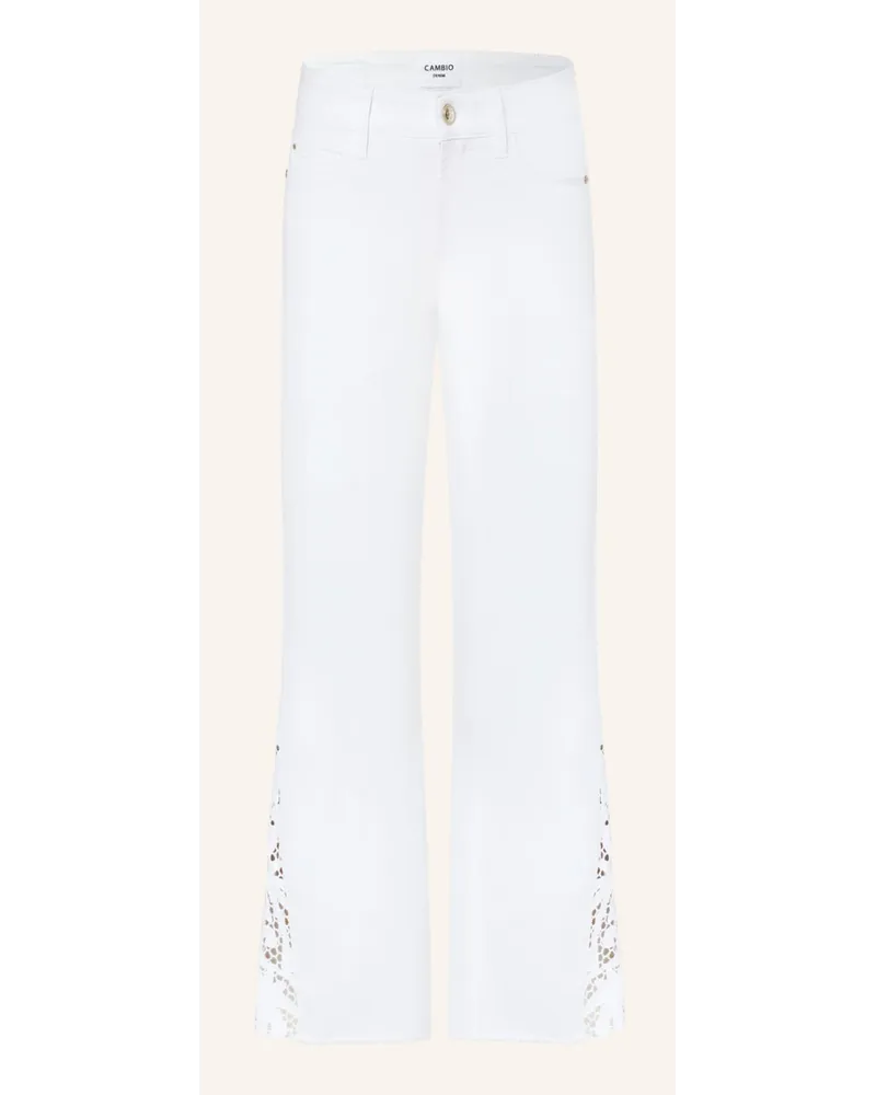 Cambio 7/8-Jeans PARIS Weiss
