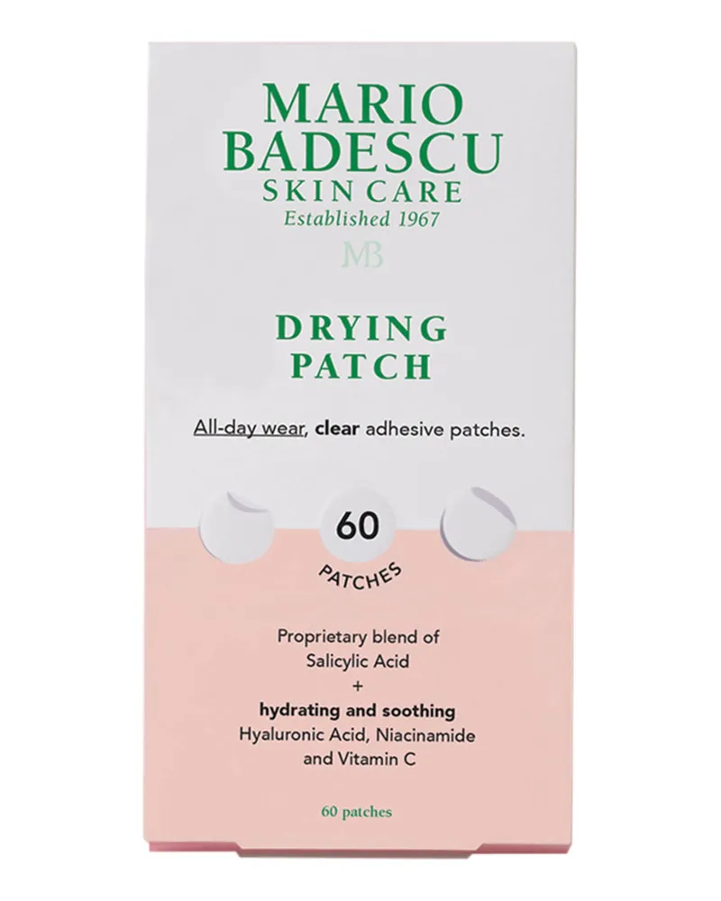 Mario Badescu Drying Patch Transparentes Anti-Akne Pflaster (60 Stück 