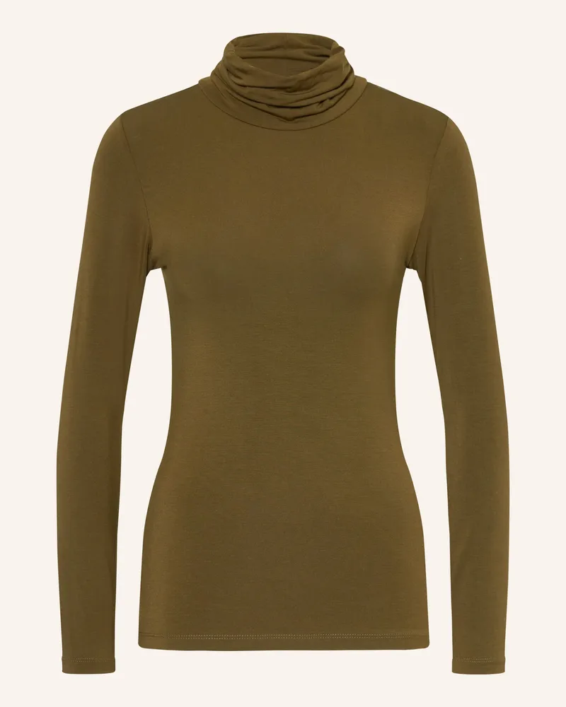 Darling Harbour Rollkragenshirt gruen Olive