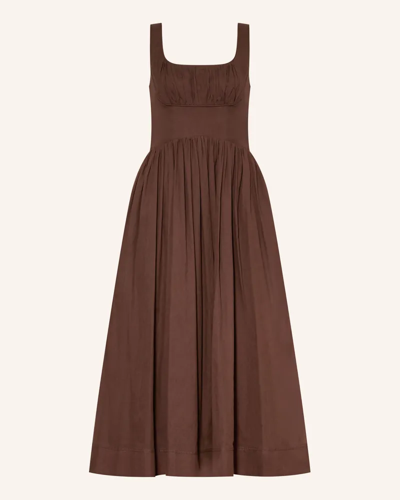 Aje. Kleid Sunny braun Dunkelbraun