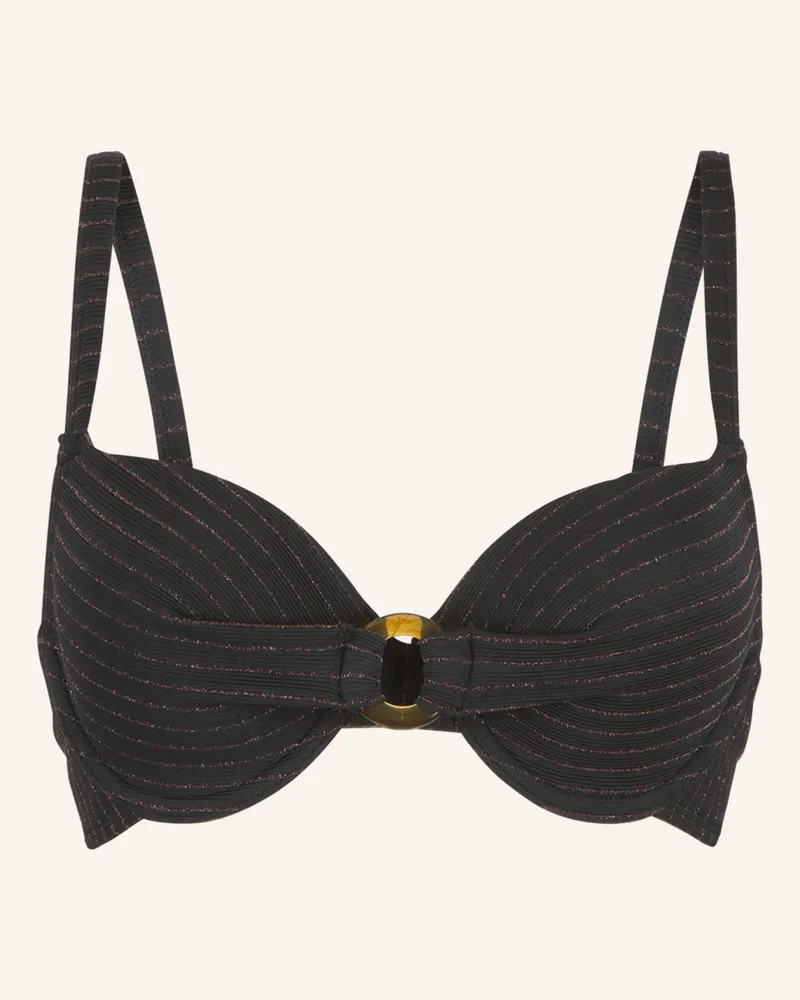 LingaDore Bikini Top schwarz Schwarz