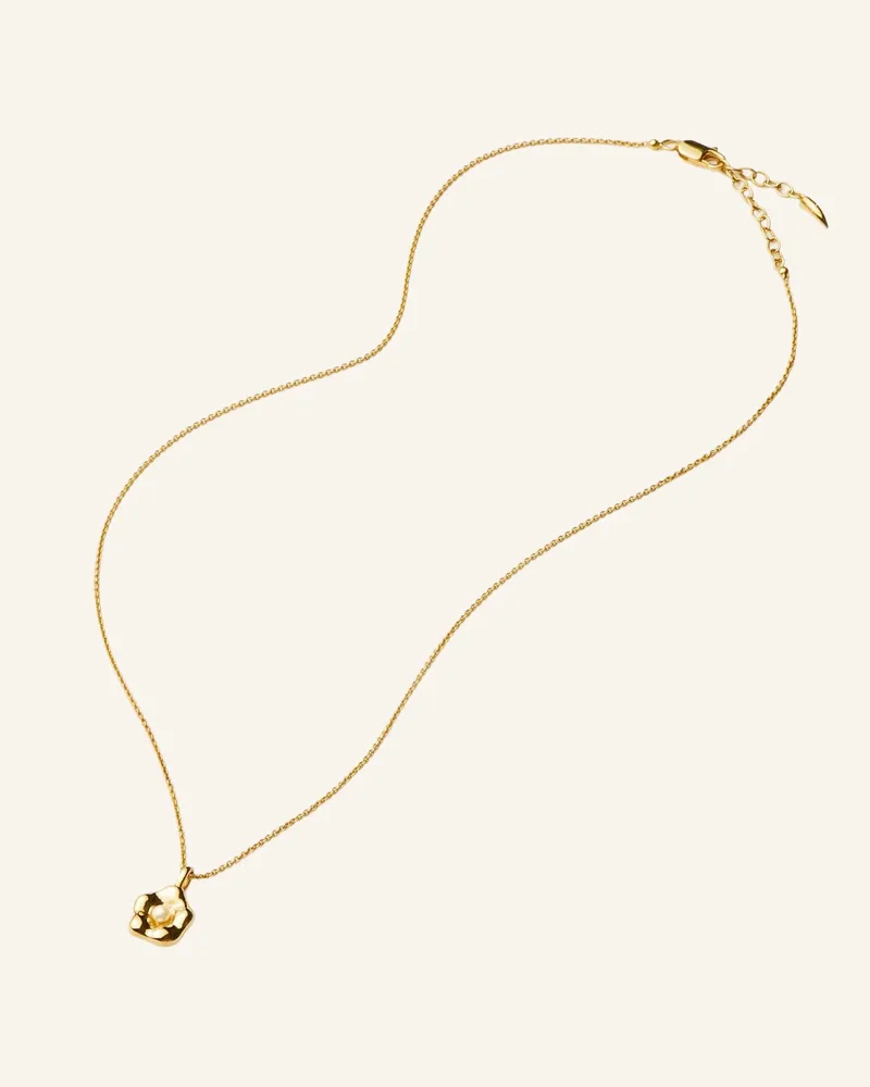 Missoma Ketten Mit Anhänger Eny Puffy Daisy Pendant Necklace By Glambou gold Gold