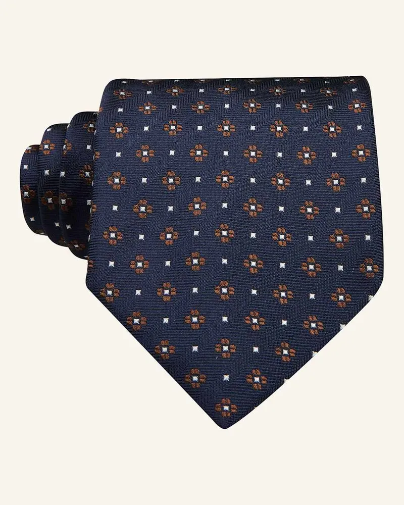 Ermenegildo Zegna Krawatte aus Seide Blau