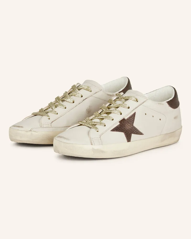 Golden Goose Sneaker SUPER-STAR Creme