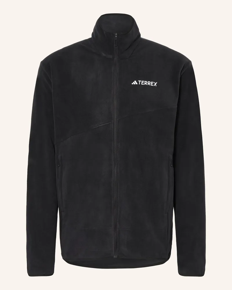adidas Fleecejacke TERREX MULTI FULL ZIP Schwarz
