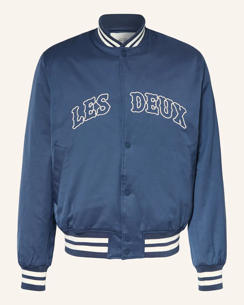 LES DEUX Blouson VARSITY Dunkelblau