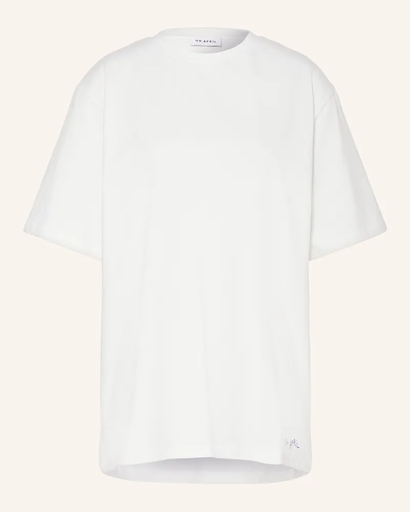 OH APRIL T-Shirt BF Weiss
