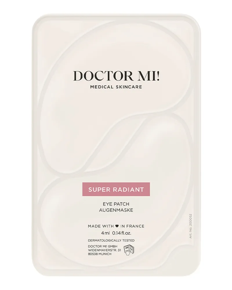 Doctor Mi! Super Radiant Eye Patches (3 x 4ml) 12 ml 