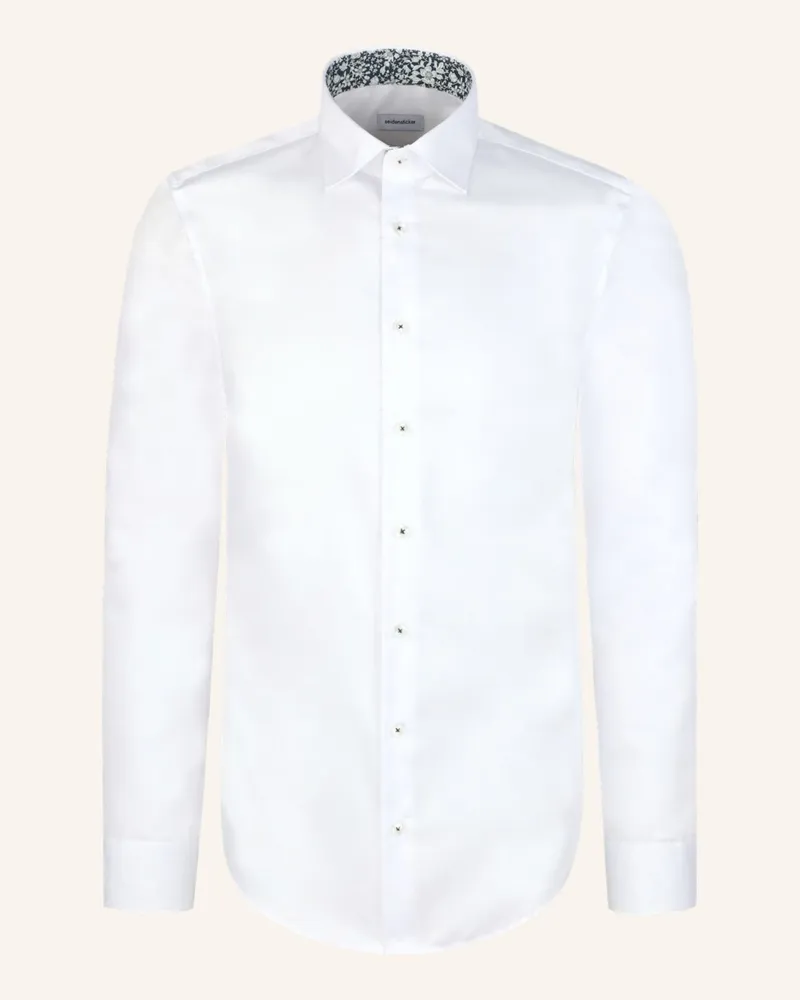 Seidensticker Business Hemd Shaped Fit weiss Weiss