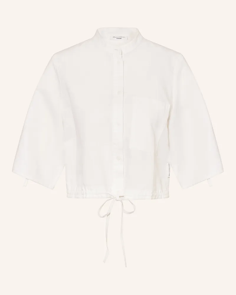 Marc O'Polo Hemdbluse Weiss