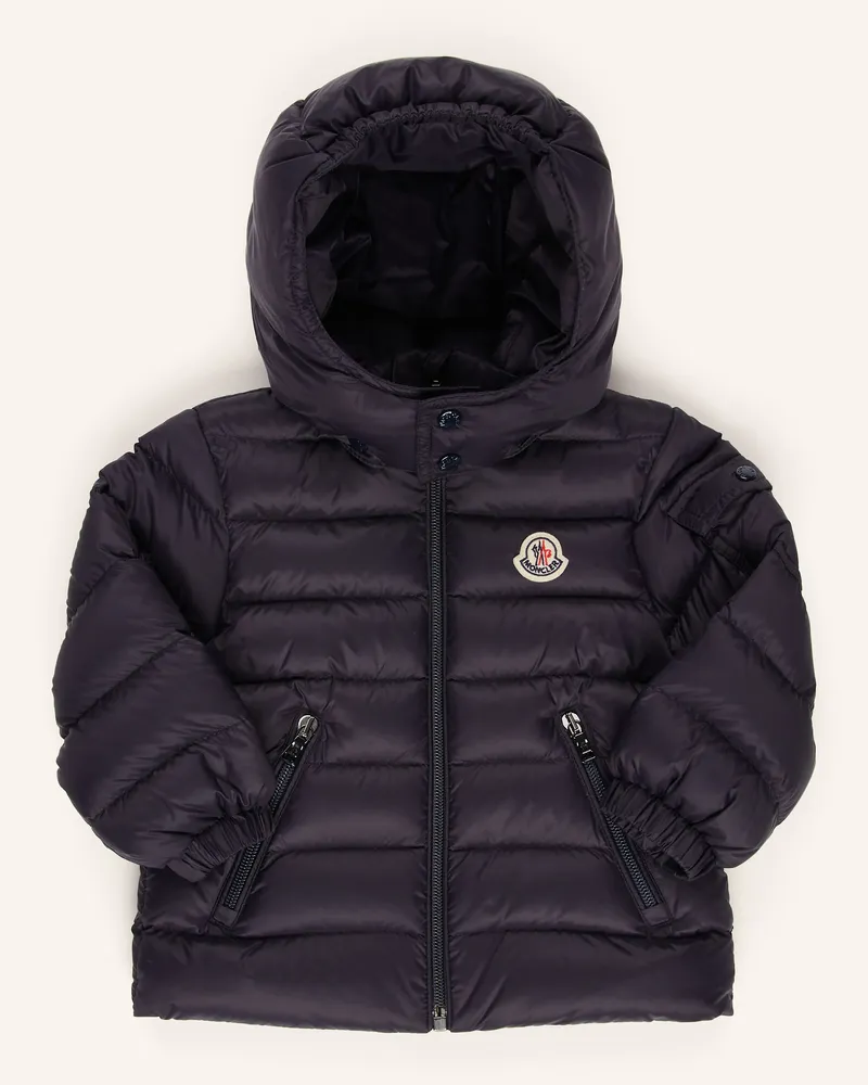 Moncler Daunenjacke Jules Mit Abnehmbarer Kapuze blau Dunkelblau