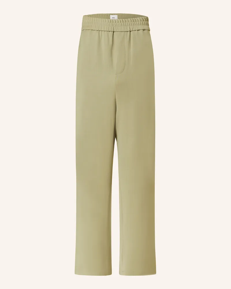 AMI Paris Hose Oliv