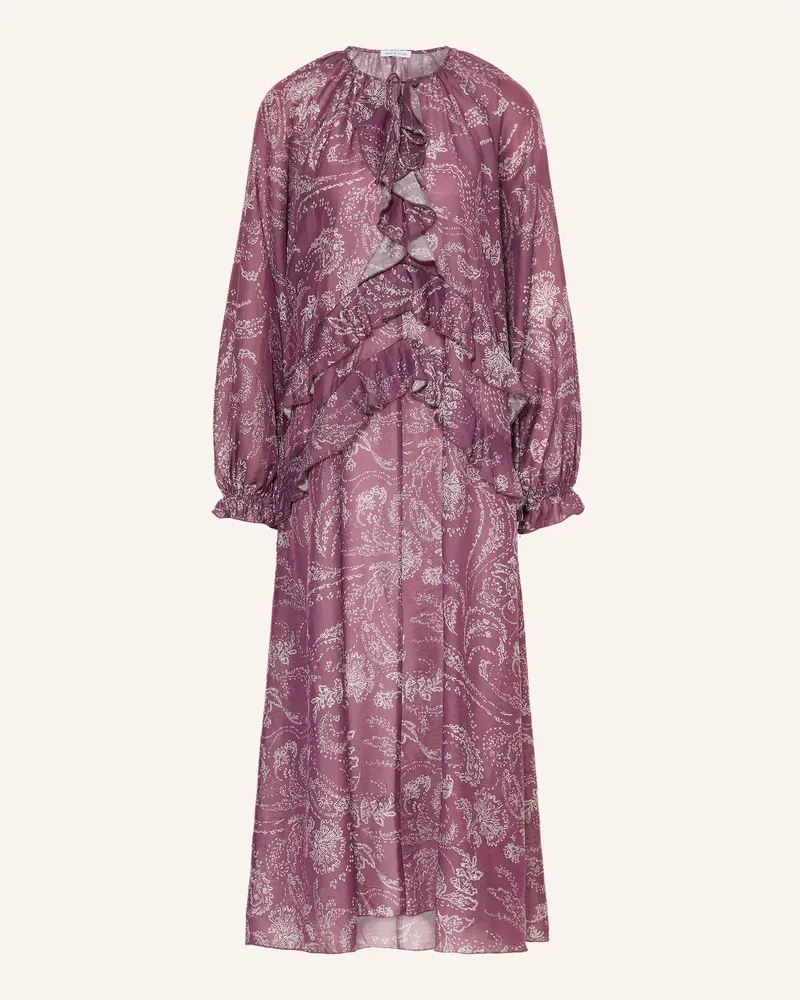 Mrs & HUGS Kleid Mit Volants lila Lila