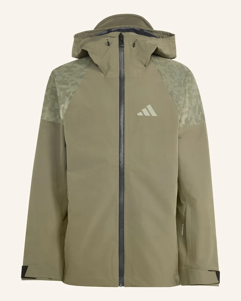 adidas Terrex Xperior Hybrid Primeknit Climaproof+ Jacke gruen Grün