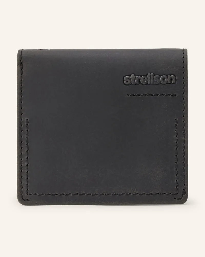 Strellson Geldbörse Turnpike schwarz Schwarz