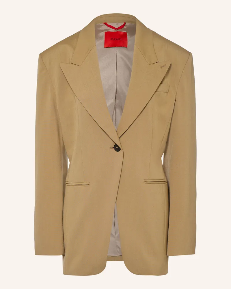 MAX&Co. Longblazer Sabine beige Beige