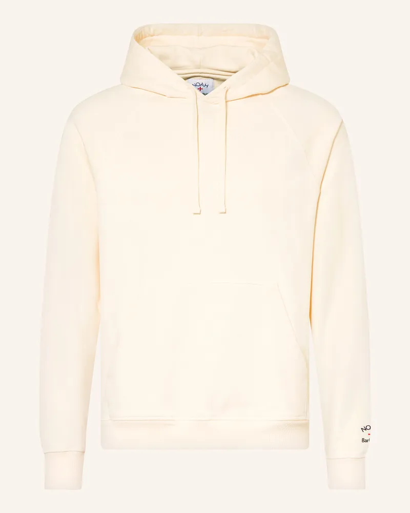 Barbour Hoodie Creme