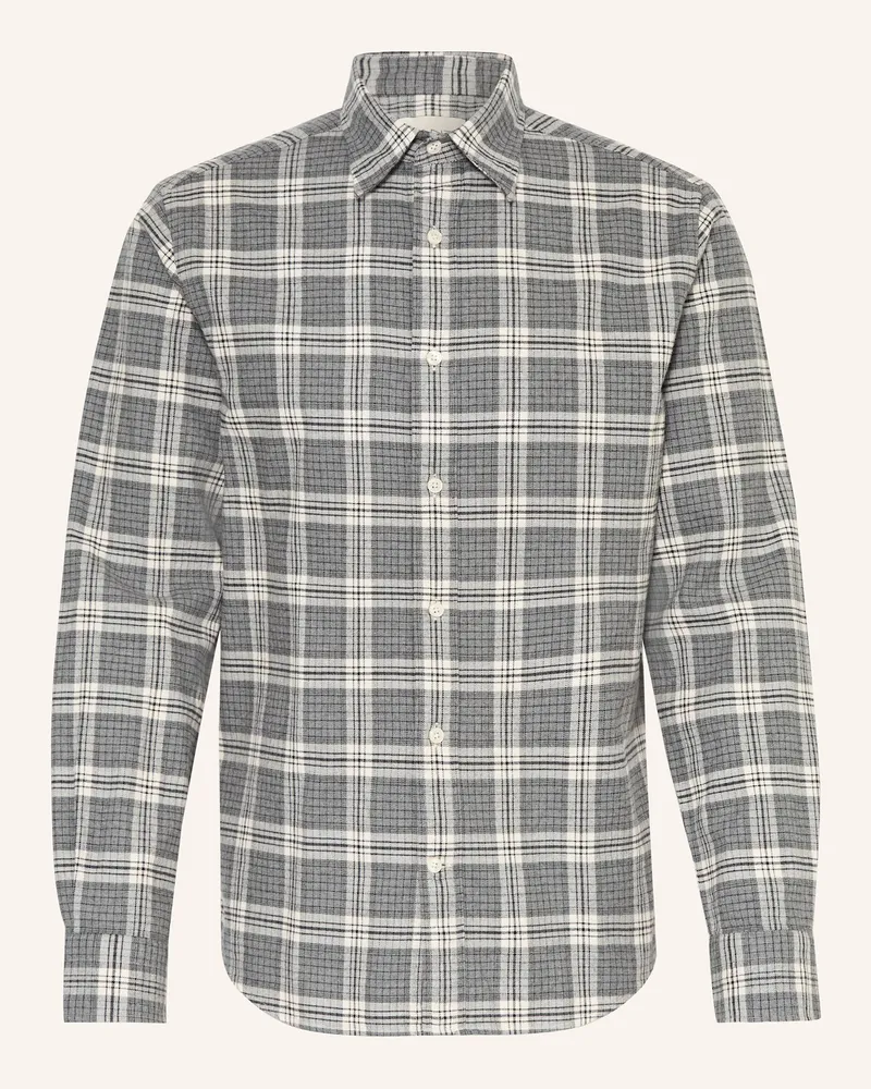 Gant Flanellhemd Regular Fit Ecru