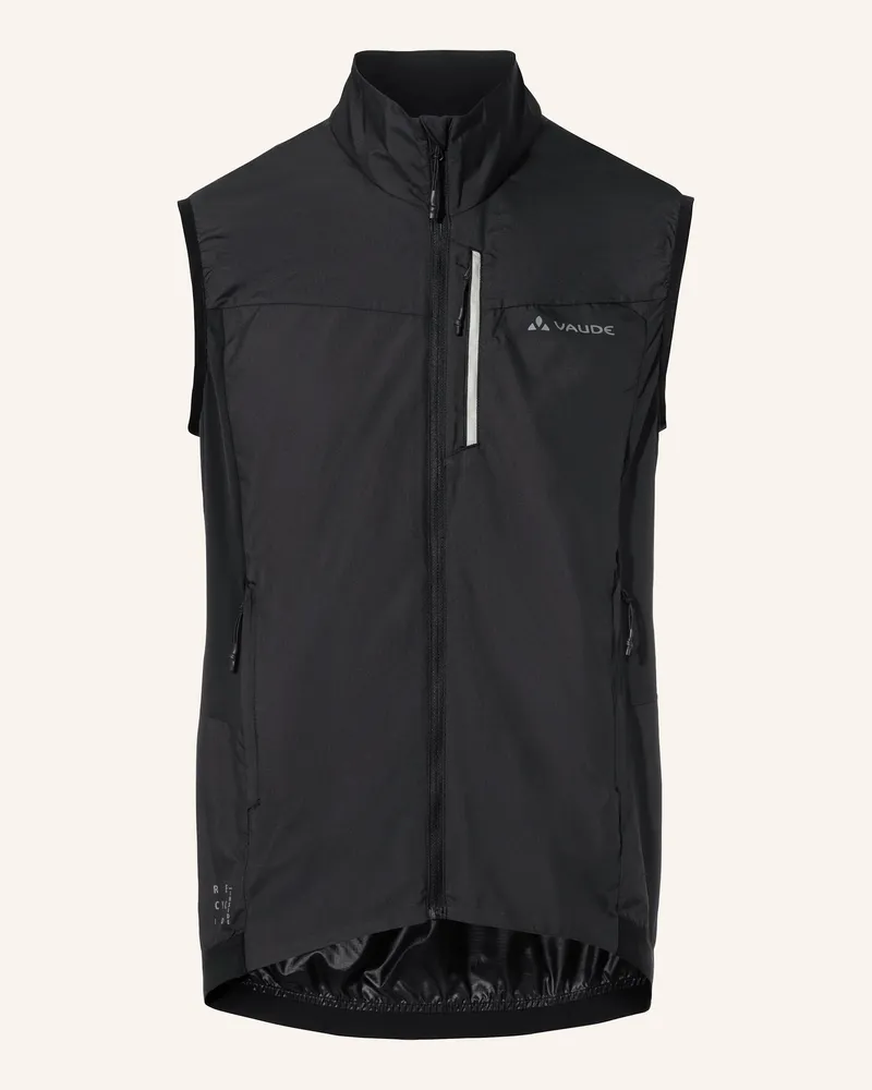 Vaude Radweste M Kuro Air Vest schwarz Schwarz