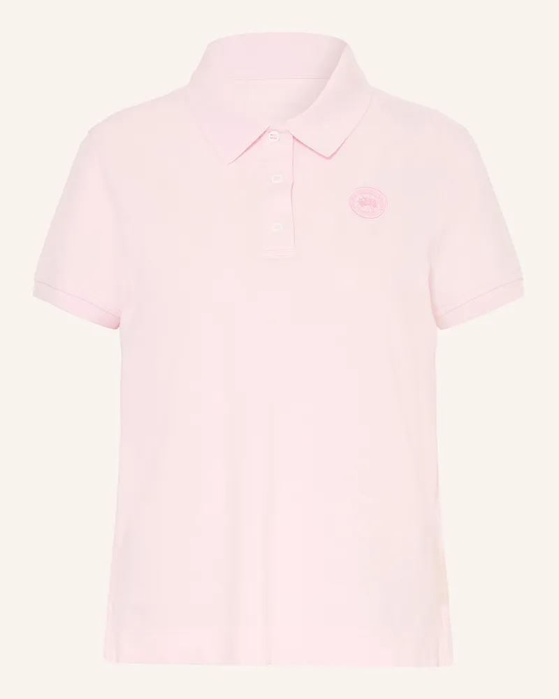 Canada Goose Piqué-Poloshirt Almira rosa Hellrosa
