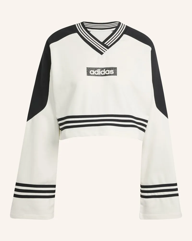 adidas BLOCKING SWEATSHIRT Weiss
