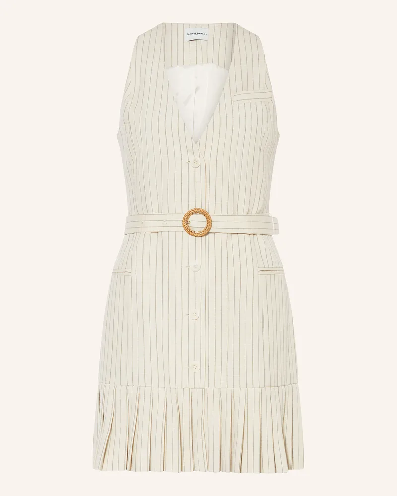 Claudie Pierlot Etuikleid RILLARAYURES Hellbraun