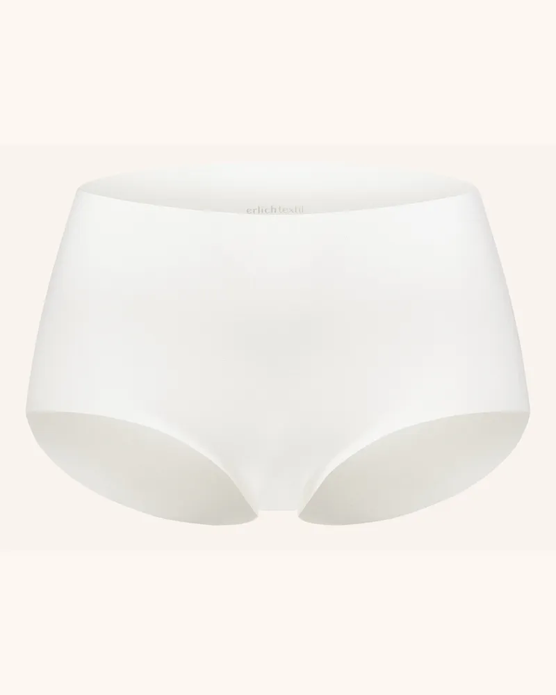 Ehrlich Textil Light Touch High Waist Slip Aus Weichem Modal - Nahtlose Kanten weiss Beige
