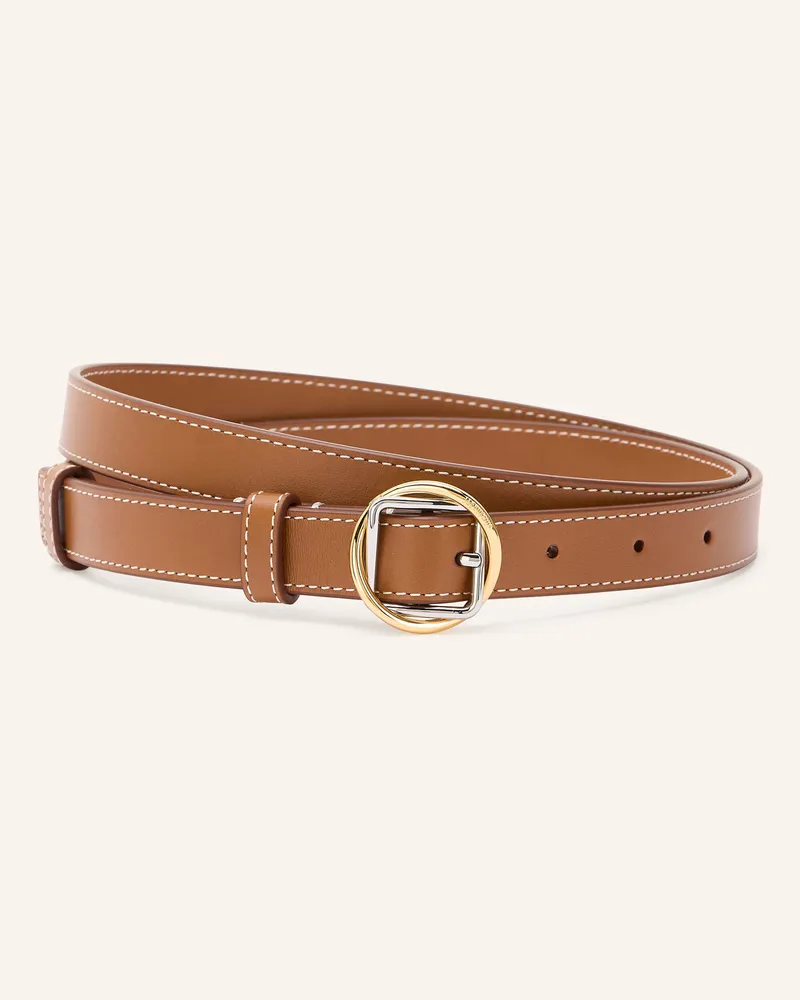 Jacquemus Gürtel La Ceinture Salon Fine braun Cognac