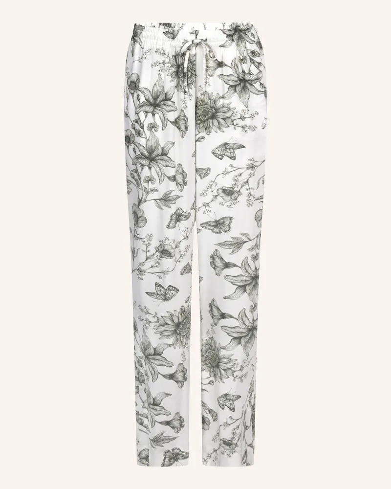 Hunkemöller Schlafhose STORYLOVER Weiss