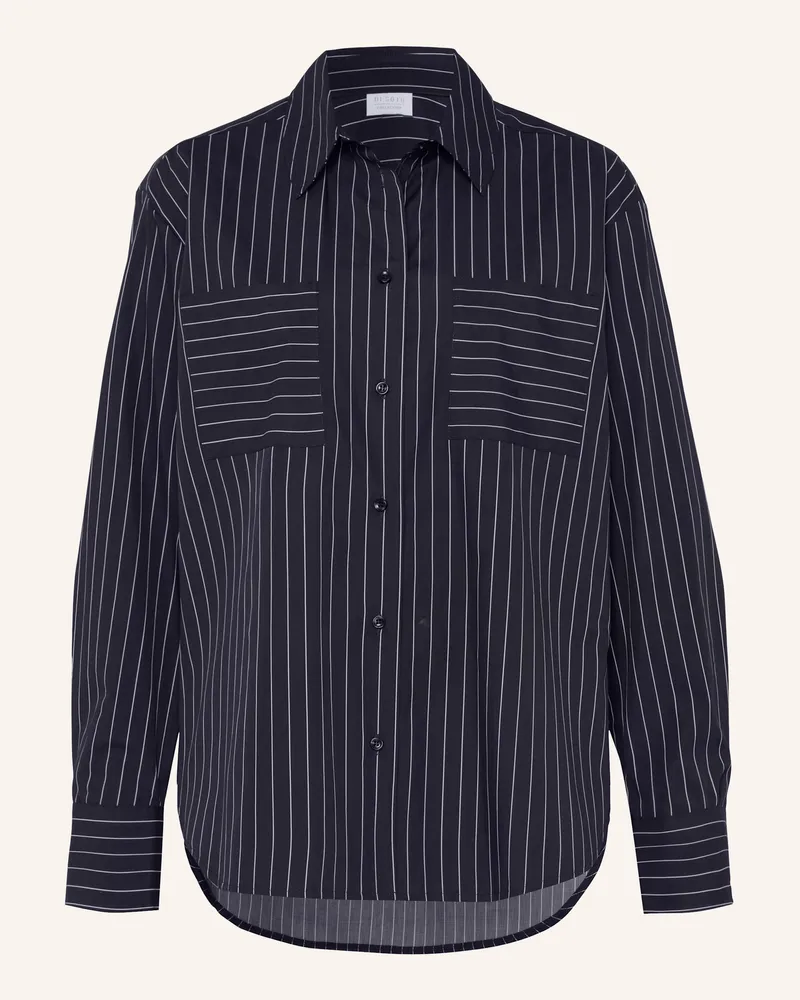 DESOTO Hemdbluse Finja blau Dunkelblau