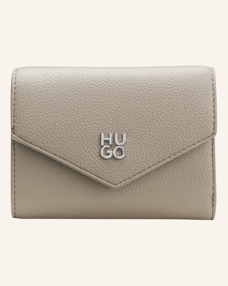 HUGO BOSS Brieftasche CHRIS 2.0_FLAPWALLET Beige