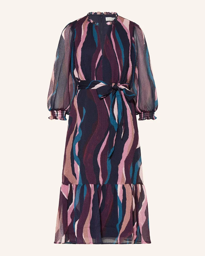 Phase Eight Kleid Carra lila Dunkelblau