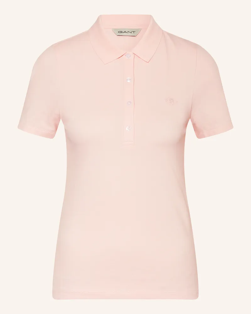 Gant Piqué-Poloshirt Hellrosa