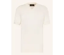 Strick-Poloshirt L-TESORO aus Seide