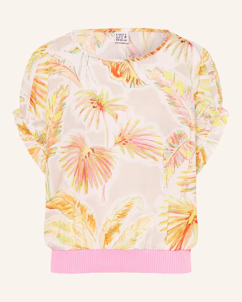 Emily van den Bergh Blusenshirt beige Hellgrau